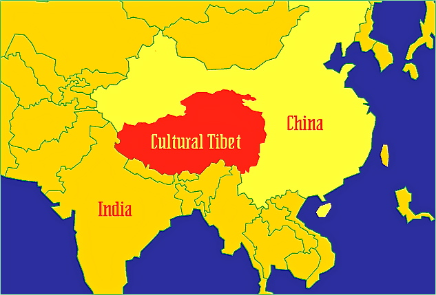 Tibet Map