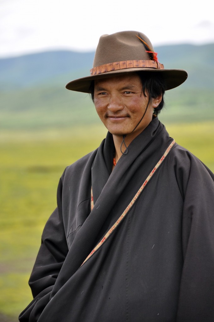 Amdo Tibetan man