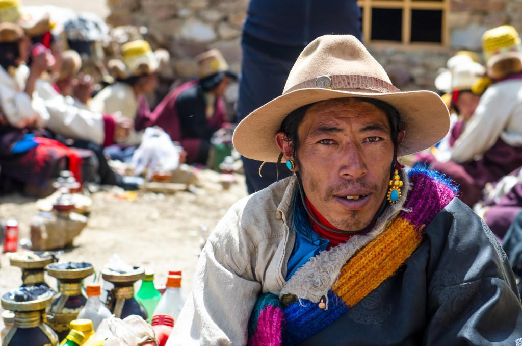 Tibetan men