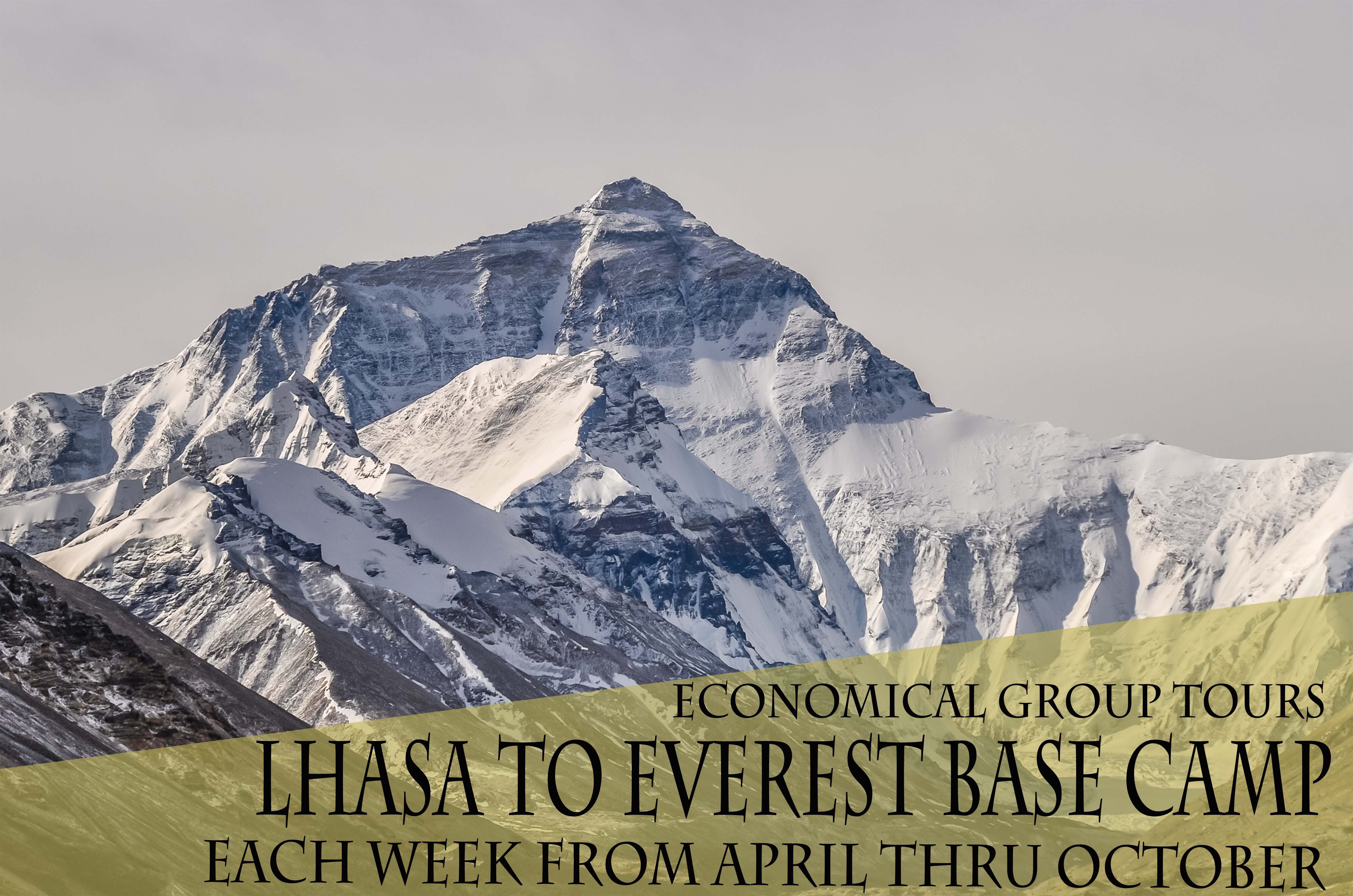 Lhasa to Everest Base Camp Group Tour