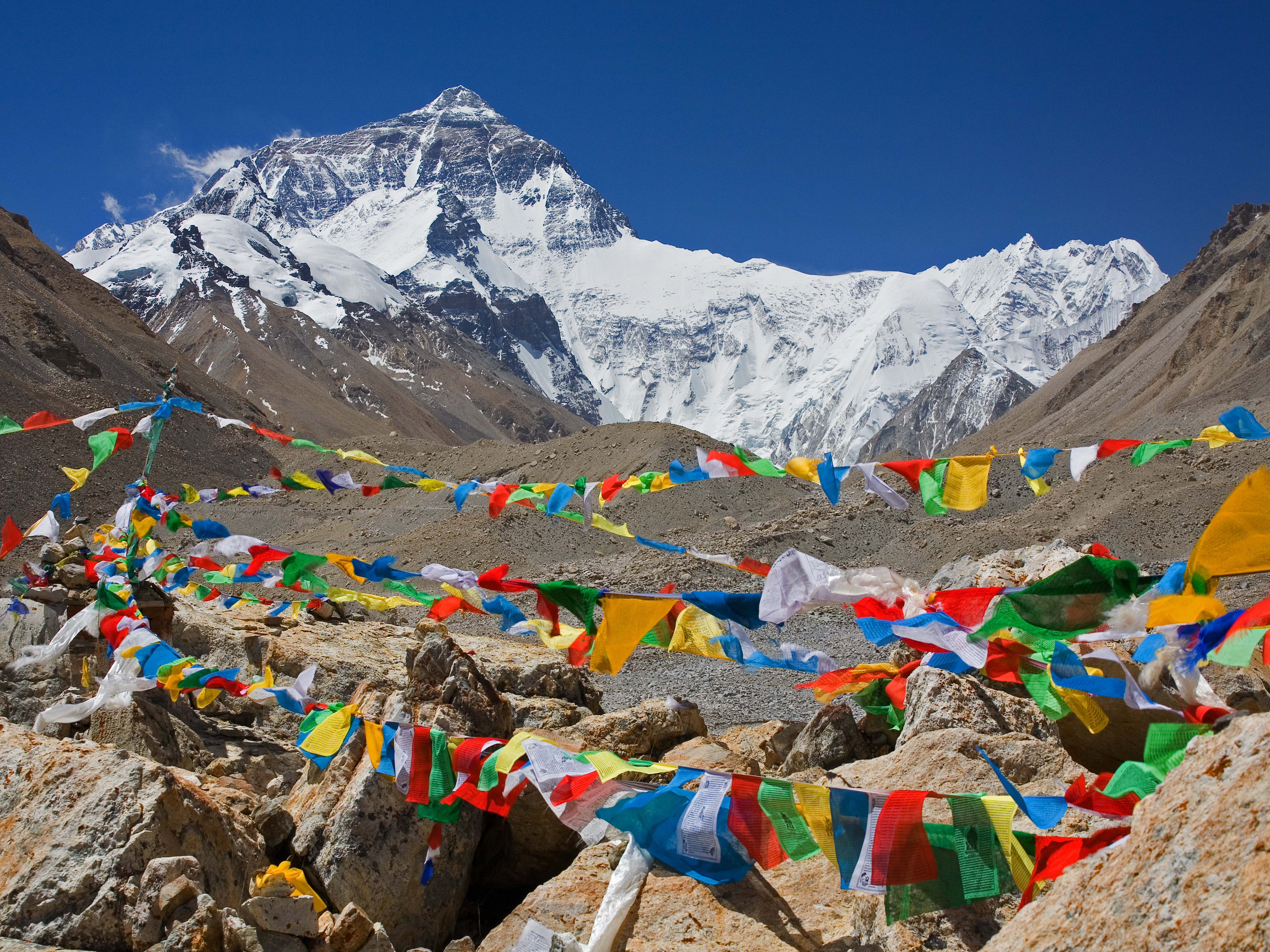 Changes at Tibet Everest Base Camp
